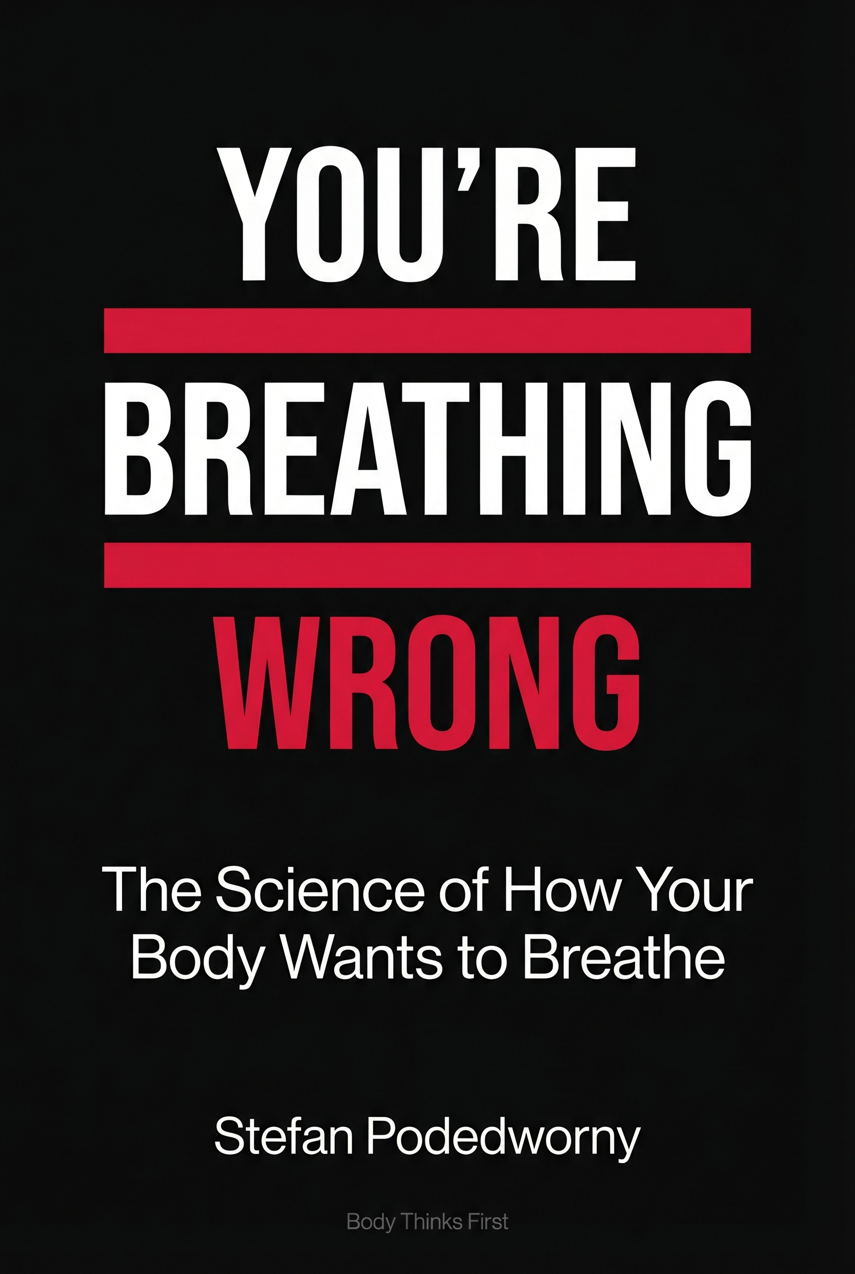 Book cover: You're Breathing Wrong